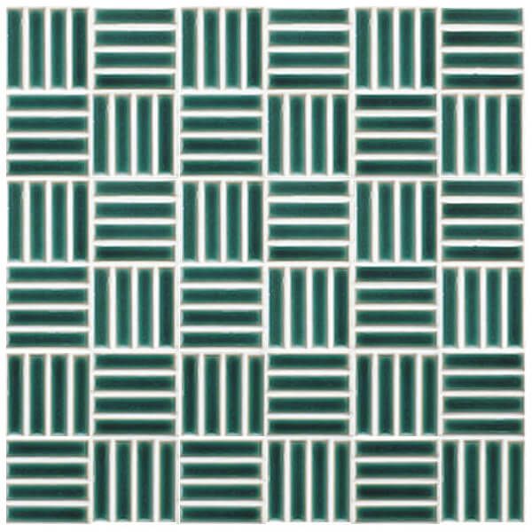 ビッツボーダー陶彩（TS-04・織部）ボーダー平紙張り（ボックス張り）