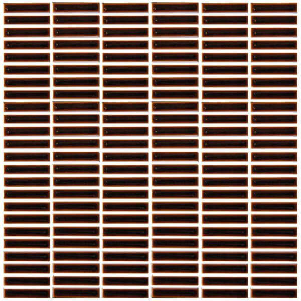 ビッツボーダー陶彩（TS-05・飴）ボーダー平紙張り（スダレ張り）