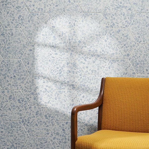 テラゾーヘックス（TB-TH-3）265×230六角形平