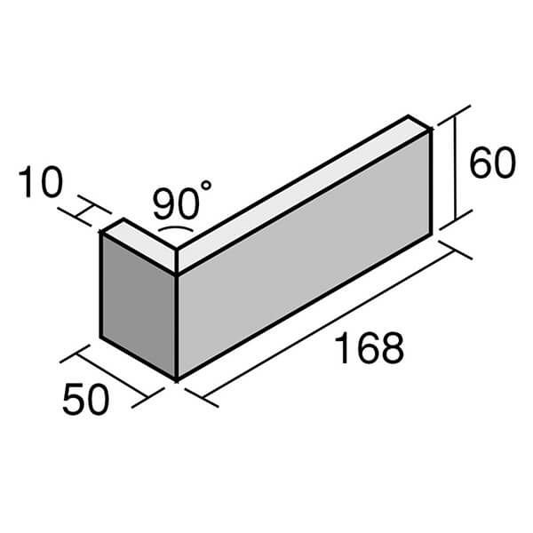 ひだS（HSN-MH-1140～HSN-MH-1414）90°標準曲り（接着）