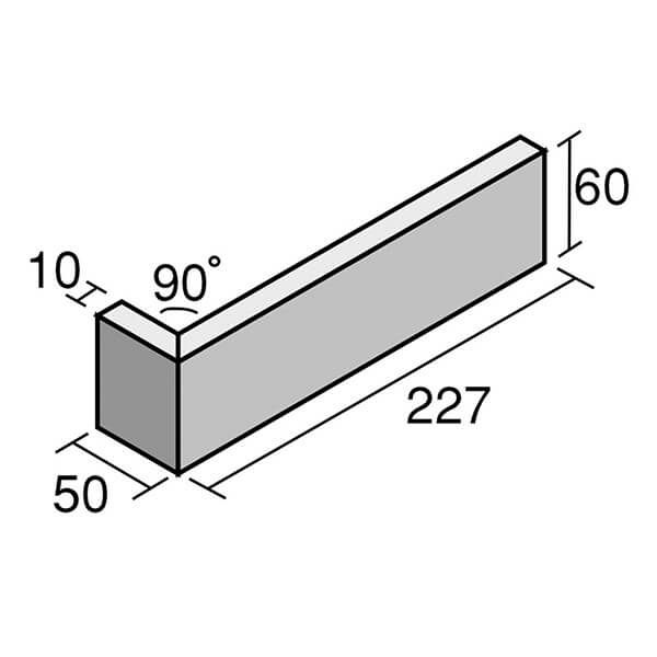 ひだS（HSN-MN-1140～HSN-MN-1414）90°二丁曲り（接着）