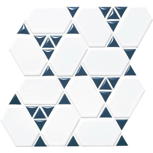 べリエ（BEL-PAT1）90×52変形六角形・26.1×22.6三角形 [紙貼り]