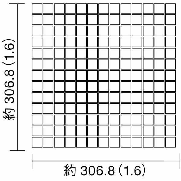 22角裏ネット貼り