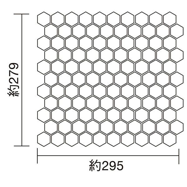 32×28六角形 [裏ネット貼り]