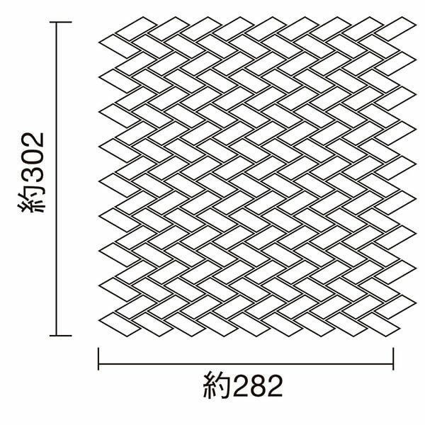 31×14平行四辺形 [裏ネット貼り]