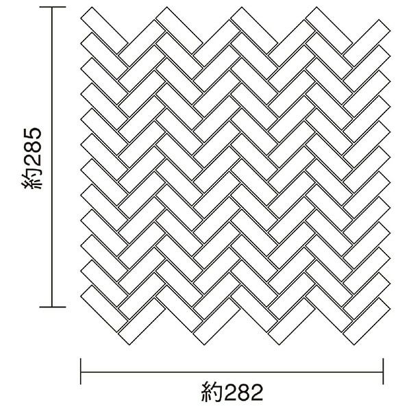 48×15ボーダー (ヤハズ貼り)