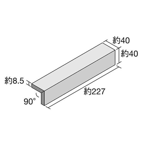 90°ボーダーマグサ（接着）