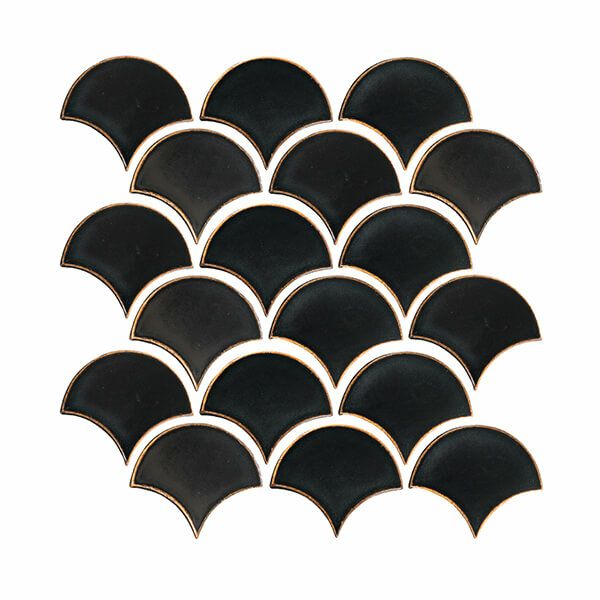 （ICH-AP-006）81×93イチョウ形 (Aパターン) [裏ネット貼り]