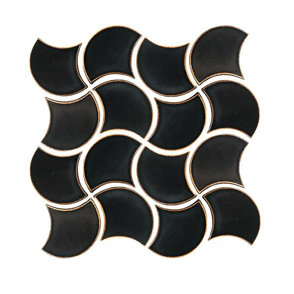 （ICH-BP-006）81×93イチョウ形 (Bパターン) [裏ネット貼り]