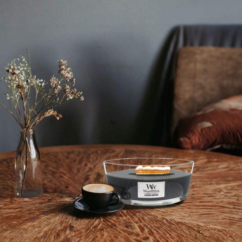 Wood Wick ハースウィック アロマキャンドル（ホワイトティー