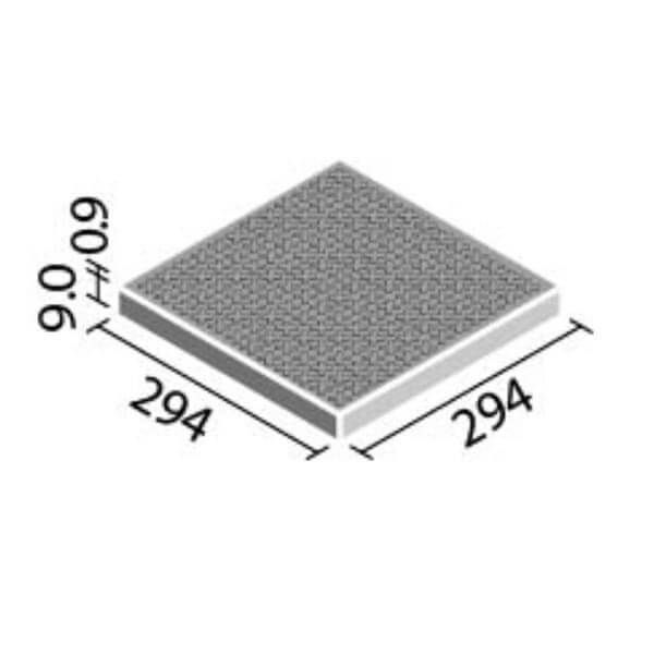 アレス 300×150mm角平 ALS-315 11　タイル(2ケース)   LIXIL INAX 外装床タイル 玄関床 屋外床 - 6