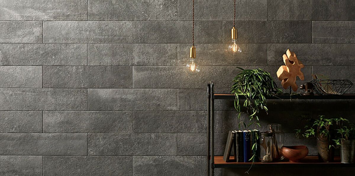 ラフセメント（ダークグレー）エコカラットプラス｜【タイル通販  