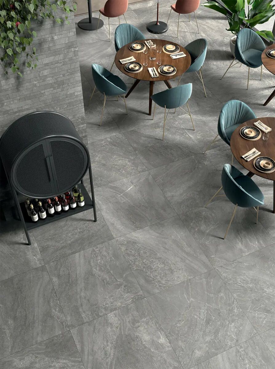 7540（600×300水磨き裏ネット貼り 受注輸入形状）  カラー7540（900角平 受注輸入形状）